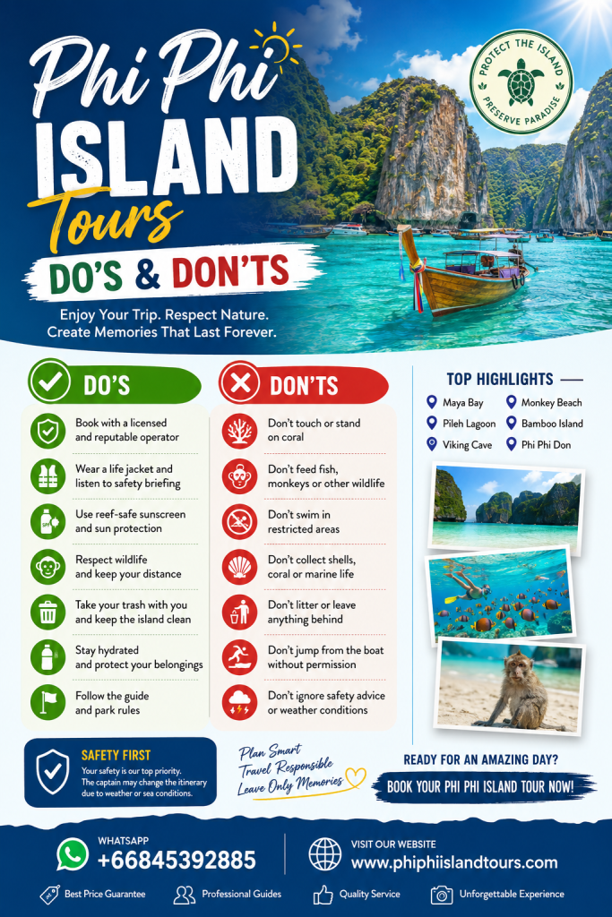 phi phi island tours do and dont